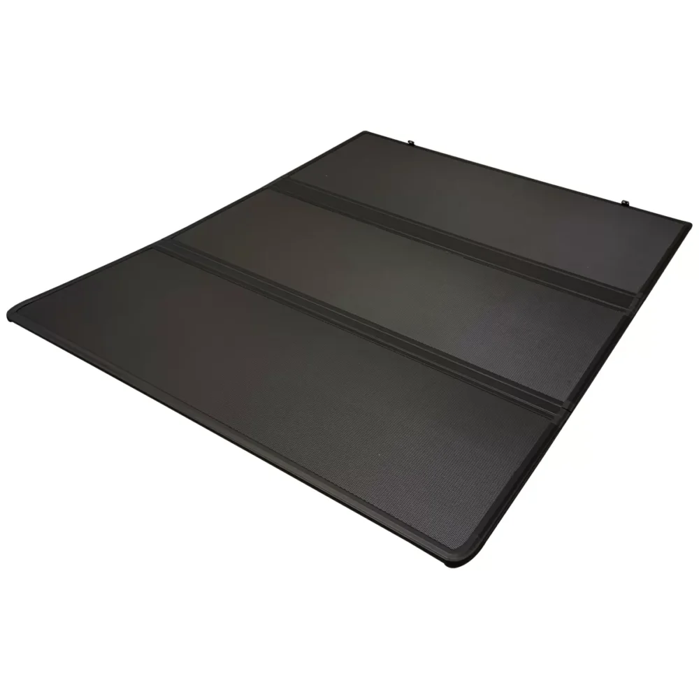 TAPA HARD TRI-FOLD COVER "W" PARA CHEVROLET SILVERADO (5.5') DOBLE CABINA IMPORTADA